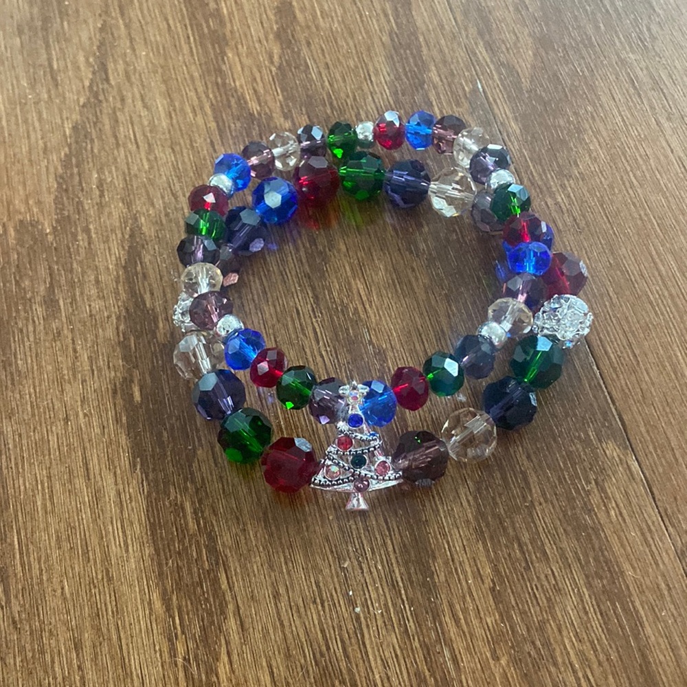 Women’s Christmas tree bracelet